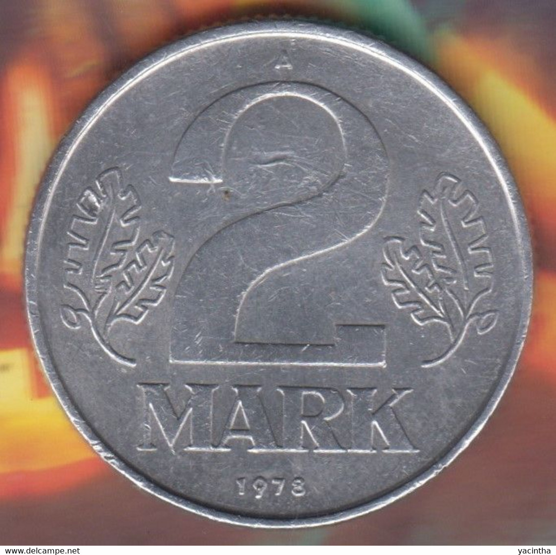 @Y@   Duitsland  / DDR   2 Mark 1978    (4873 ) - 1 Pfennig