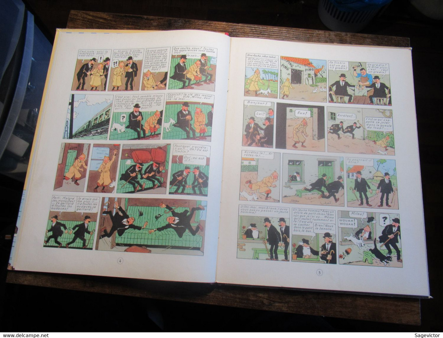 Tintin l'ile noire 1958 B25