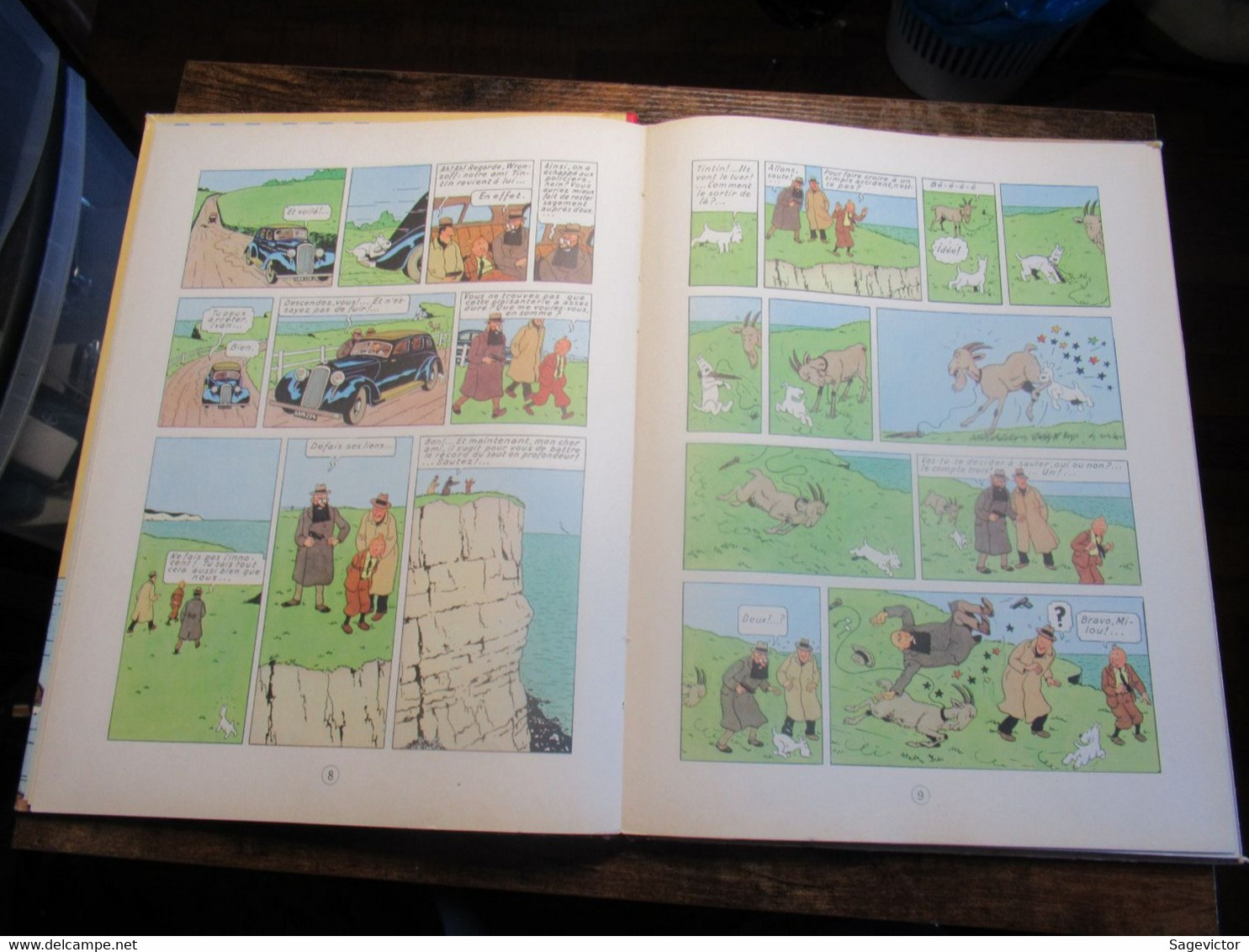 Tintin l'ile noire 1958 B25