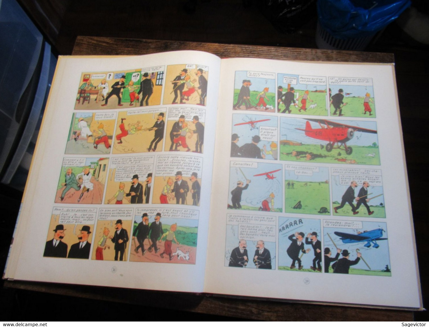 Tintin l'ile noire 1958 B25