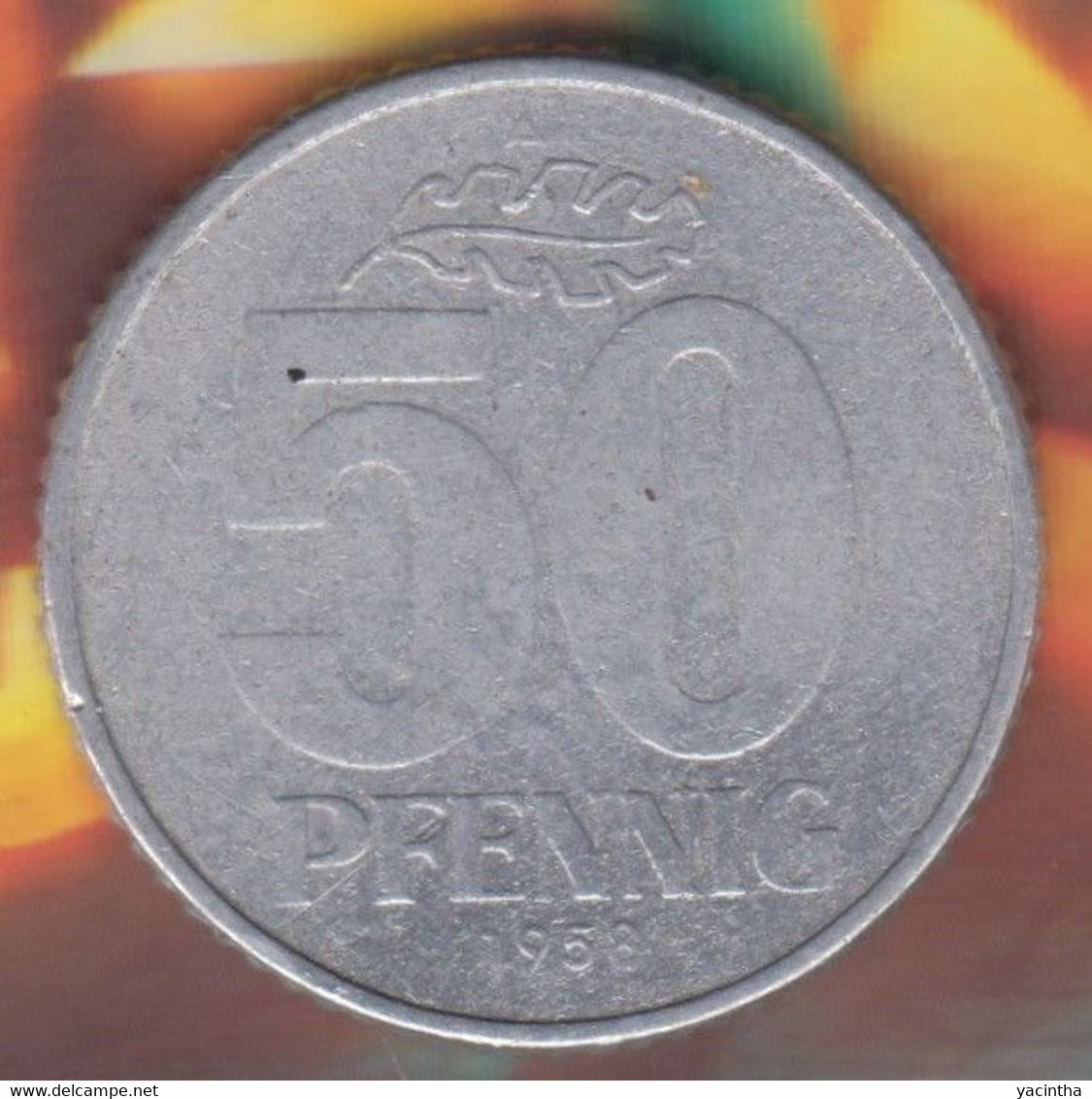 @Y@   Duitsland  / DDR   50 Pfennig 1958    (4874 ) - 1 Pfennig