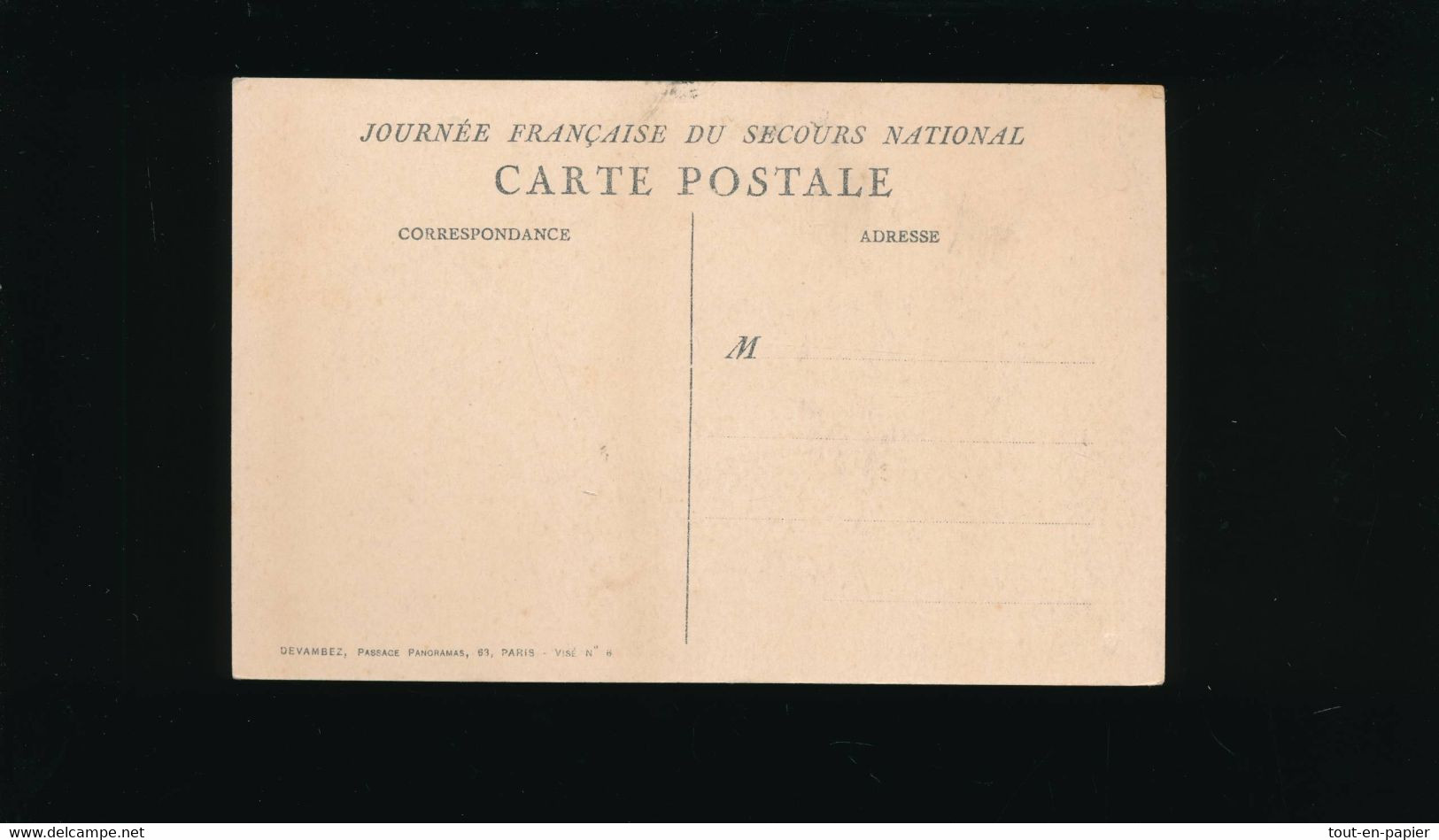CPA - A. WILLETTE - 1915 - MARIANNE ACCUEILLANT LES REFUGIES - JOURNEE DU SECOURS NATIONAL - - Wilette