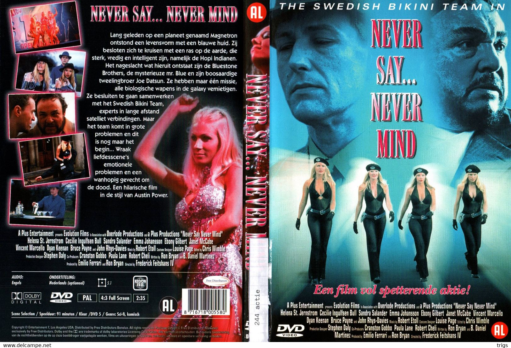 DVD - Never Say... Never Mind - Action, Aventure