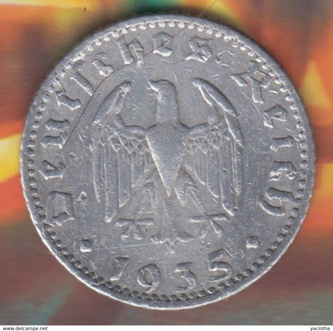 @Y@   Duitsland     50 Pfennig 1935    (4875 ) - 50 Reichspfennig