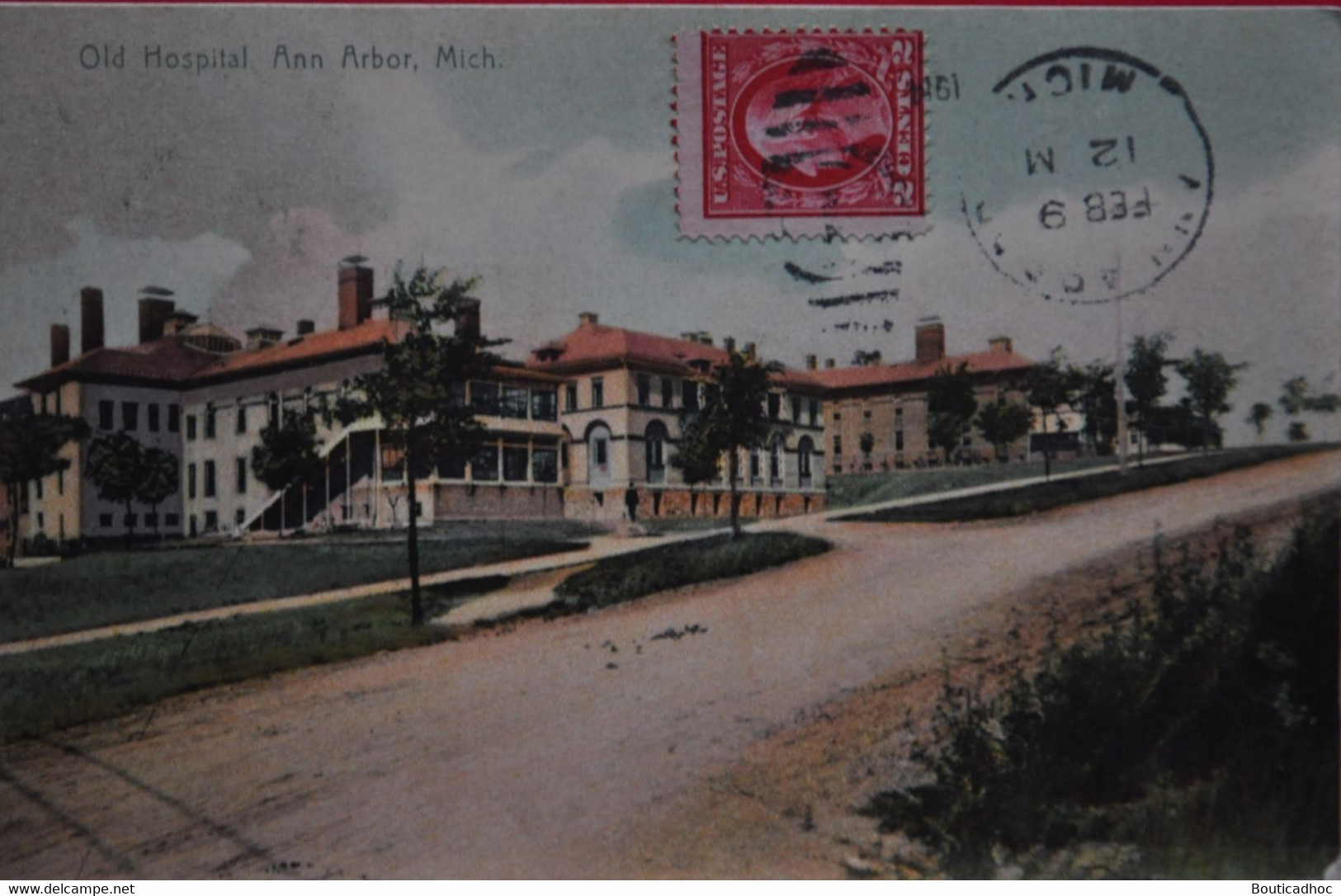 Ann Arbor : Old  Hospital In 1914 - Ann Arbor