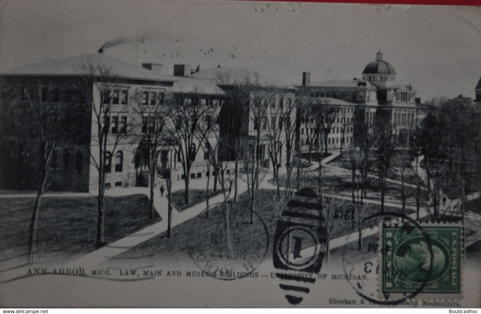 Ann Arbor : University Of Michigan, Law, Main And Museum Building In 1914 - Ann Arbor