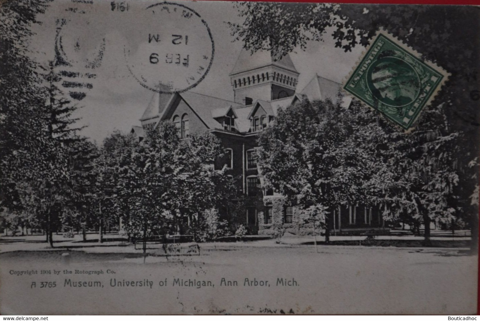 Ann Arbor : University Of Michigan, Museum In 1914 - Ann Arbor