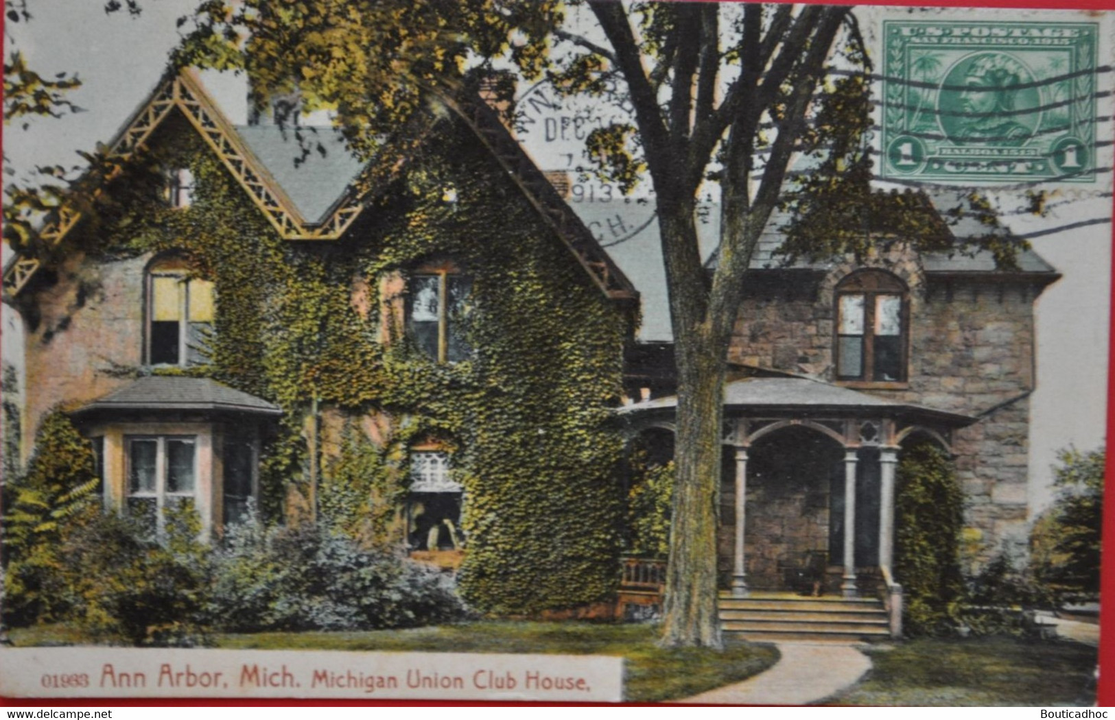 Ann Arbor : Michigan Union Club House In 1913 - Ann Arbor