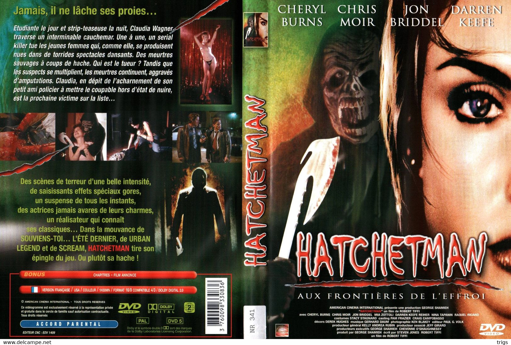 DVD - Hatchetman - Horreur