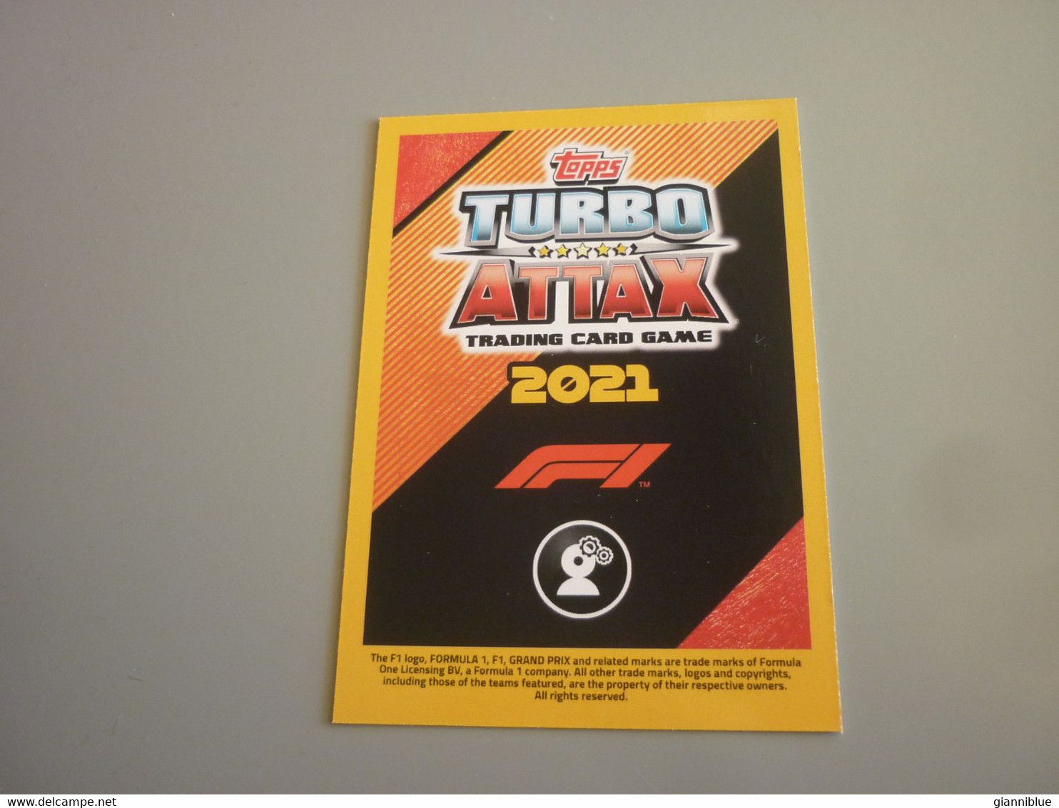 Slow Pit Stop Formula 1 F1 Topps Turbo Atax 2021 Trading Card - Automobile - F1
