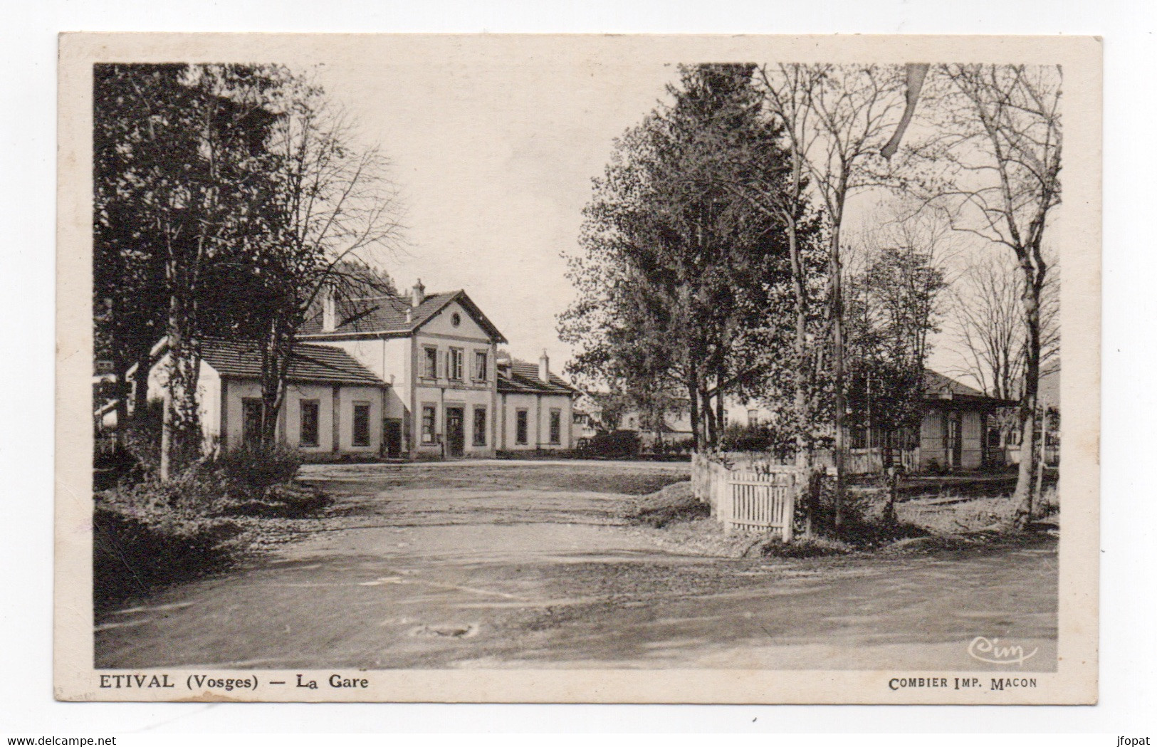 88 VOSGES - ETIVAL La Gare - Etival Clairefontaine