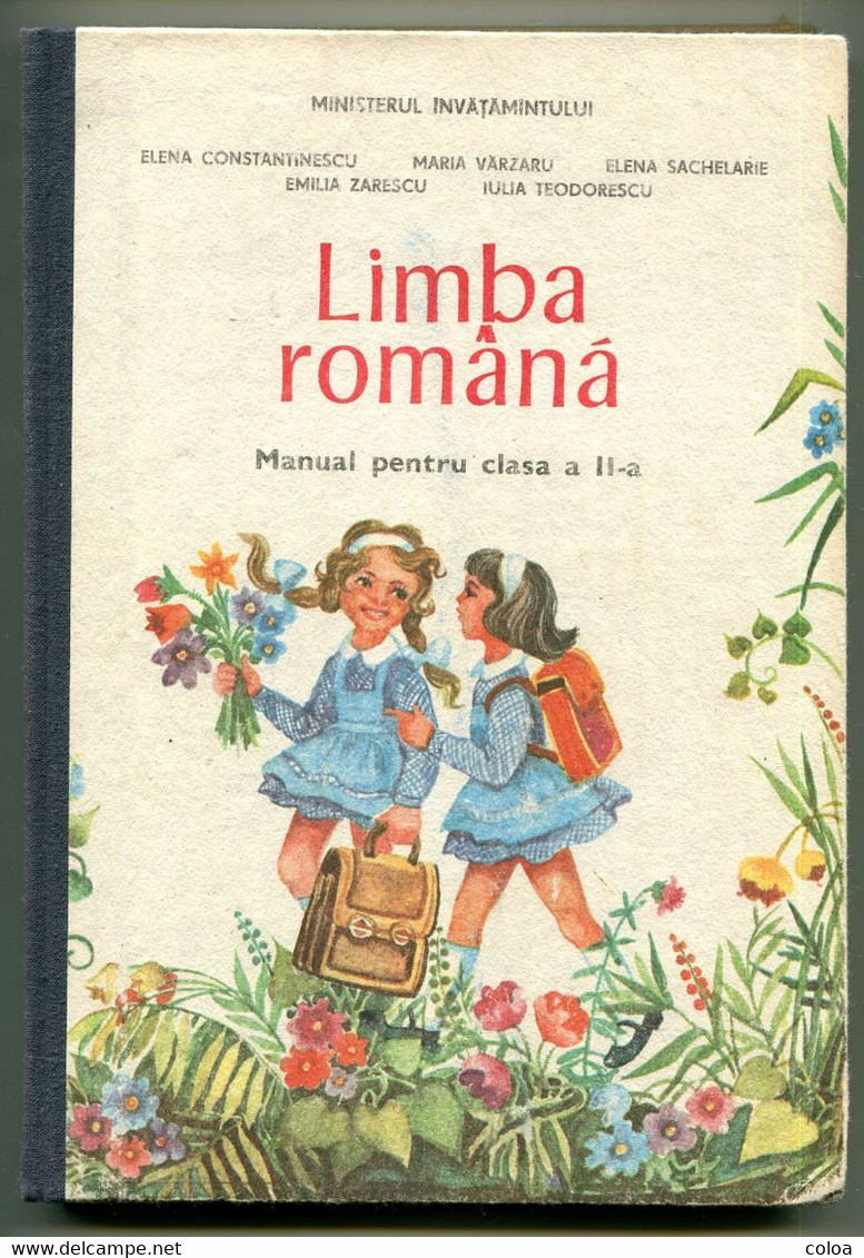 Roumanie Manuel Scolaire Limba Româna, Manual Pentru Clasa A II A 1993 - Junior