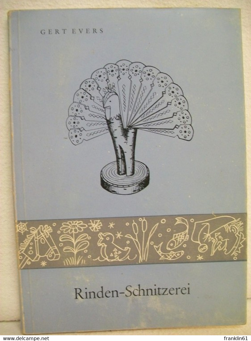 Rinden-Schnitzerei. - Other & Unclassified