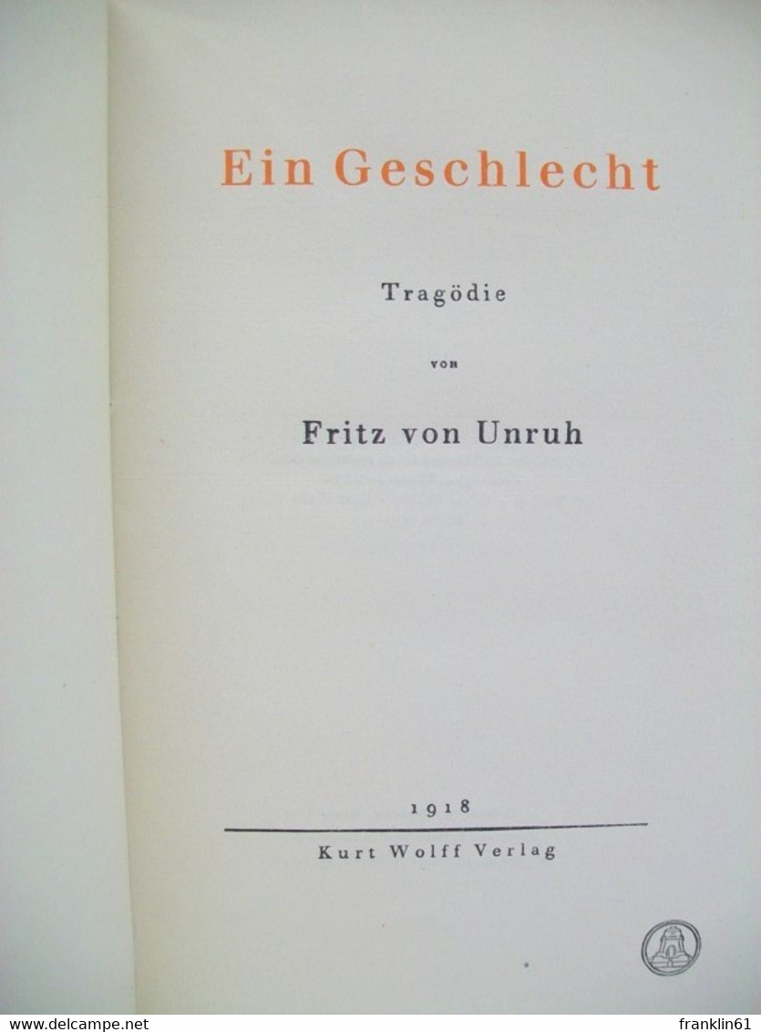 Ein Geschlecht. Tragödie. - Theatre & Dance