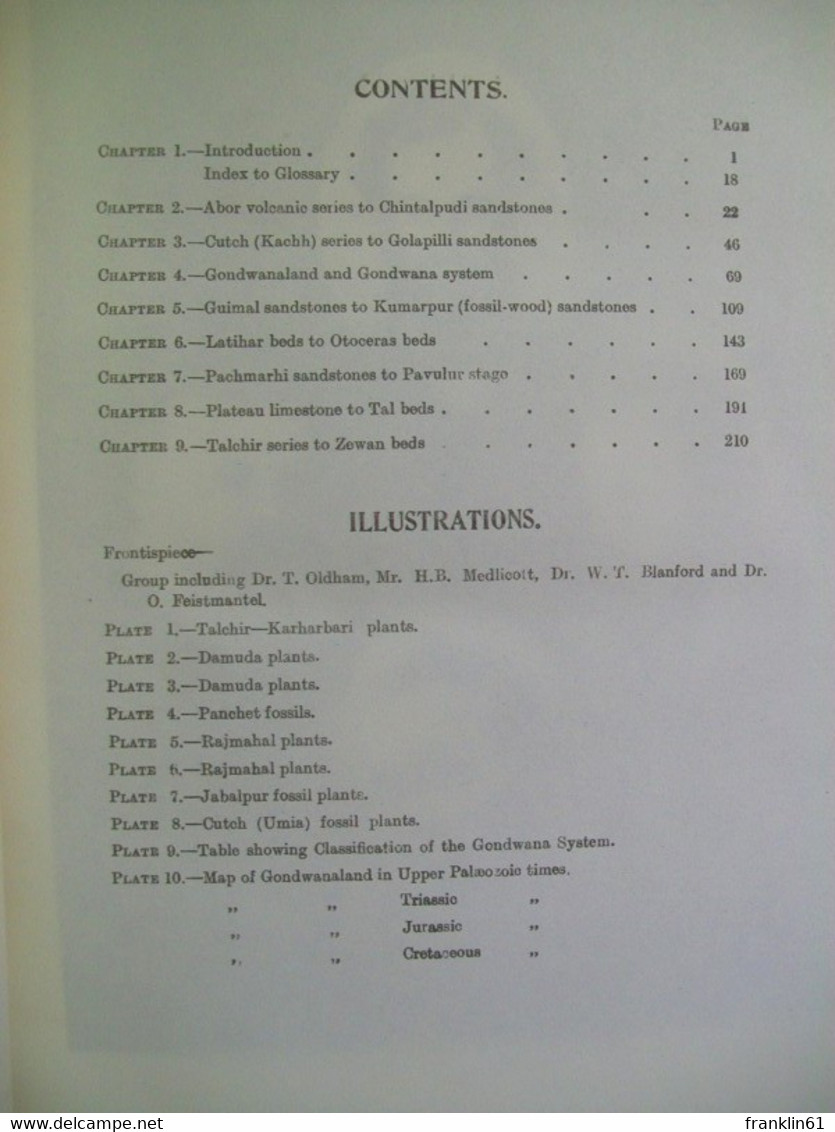 Memoirs Of The Geological Survey Of India Volume LVIII - Sonstige & Ohne Zuordnung