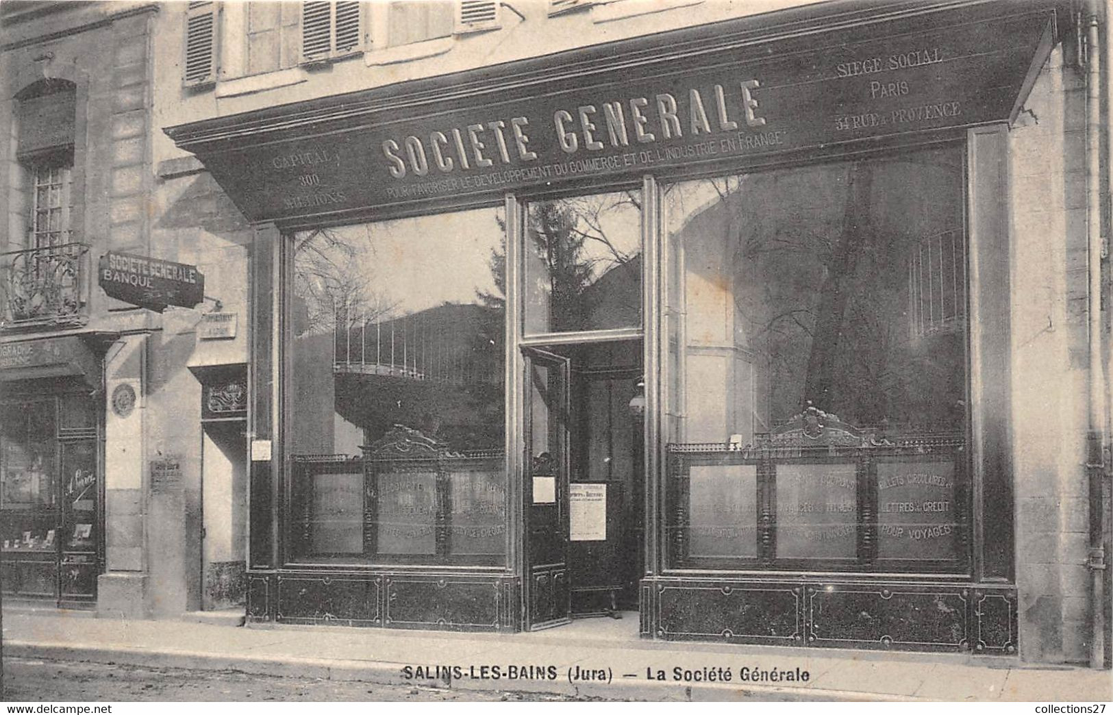 39-SALINS-LES-BAINS - SOCIETE GENERALE - Banques