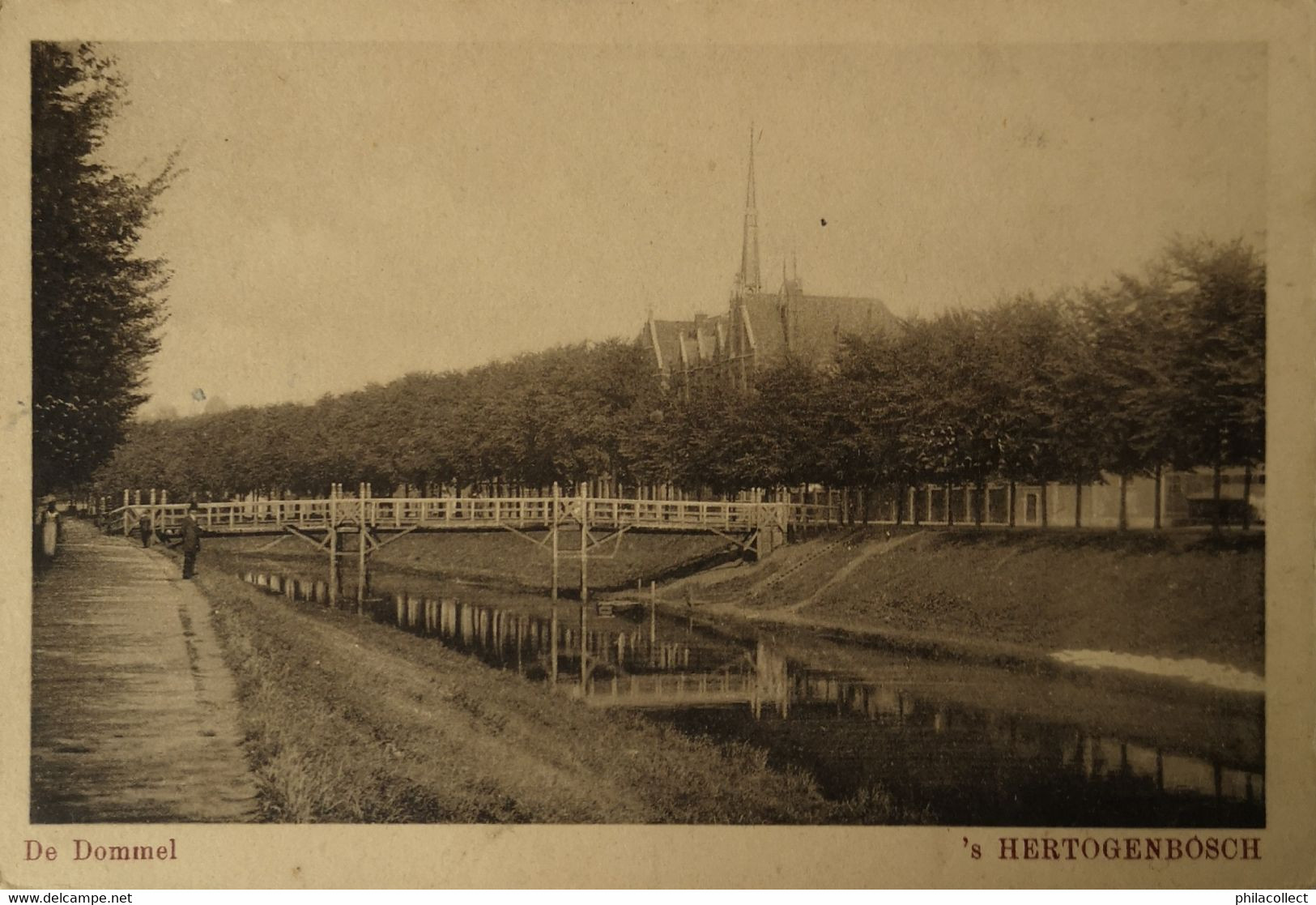 's Hertogenbosch (Den Bosch) De Dommel (niet Standaard) 1918 - 's-Hertogenbosch