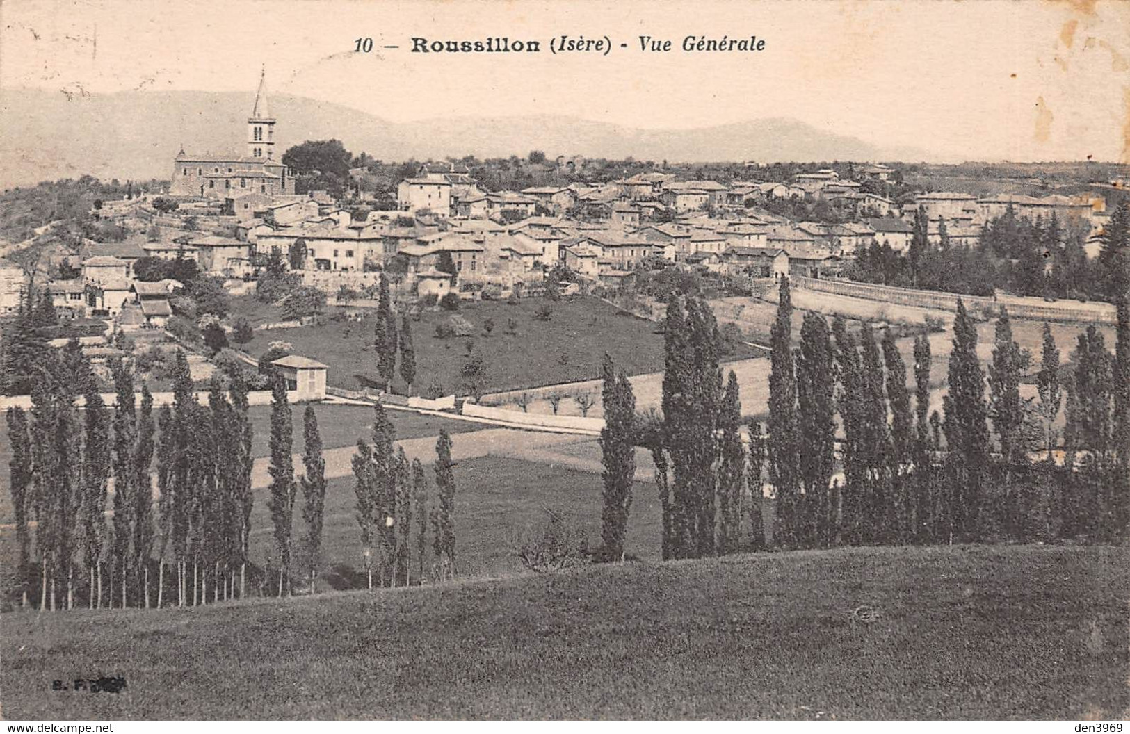 ROUSSILLON (Isère) - Vue Générale - Roussillon