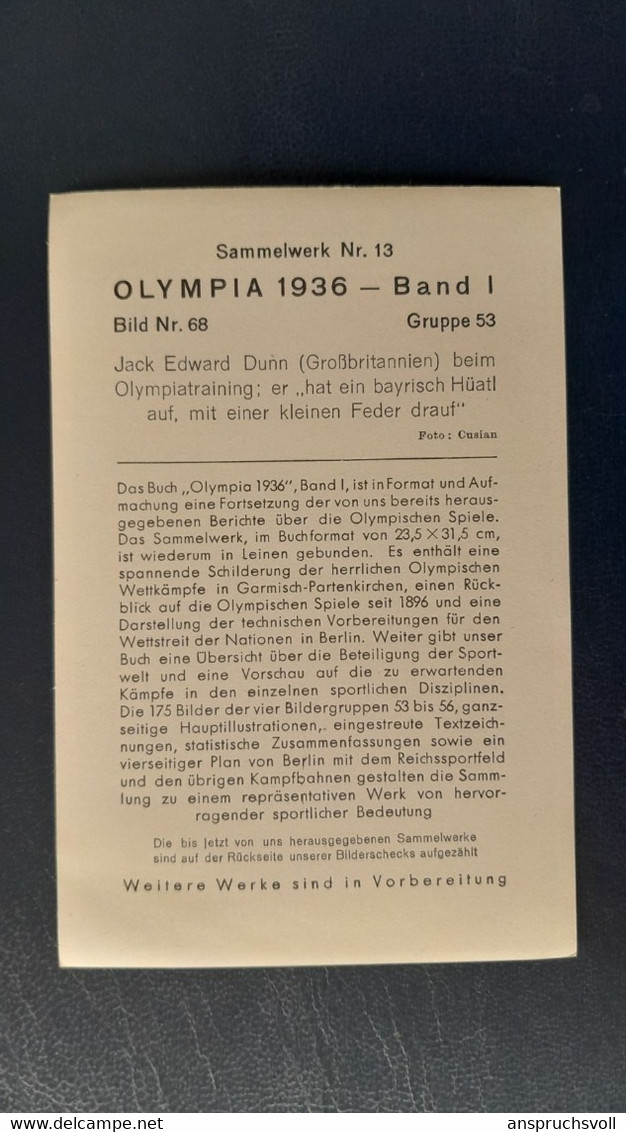 CARTE PHOTO - 8X12 -  JEUX OLYMPIQUES 1936 - GARMISCH PARTENKIRCHEN - PATINAGE ARTISTIQUE - Eiskunstlauf