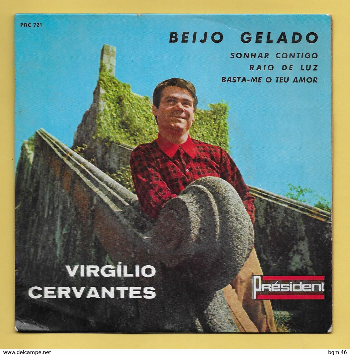 Disque Vinyle 45 Tours : VIRGILIO CERVANTE :  (  Voir Les Titres Dans La Description )..Scan A  : Voir 2 Scans - Instrumentaal