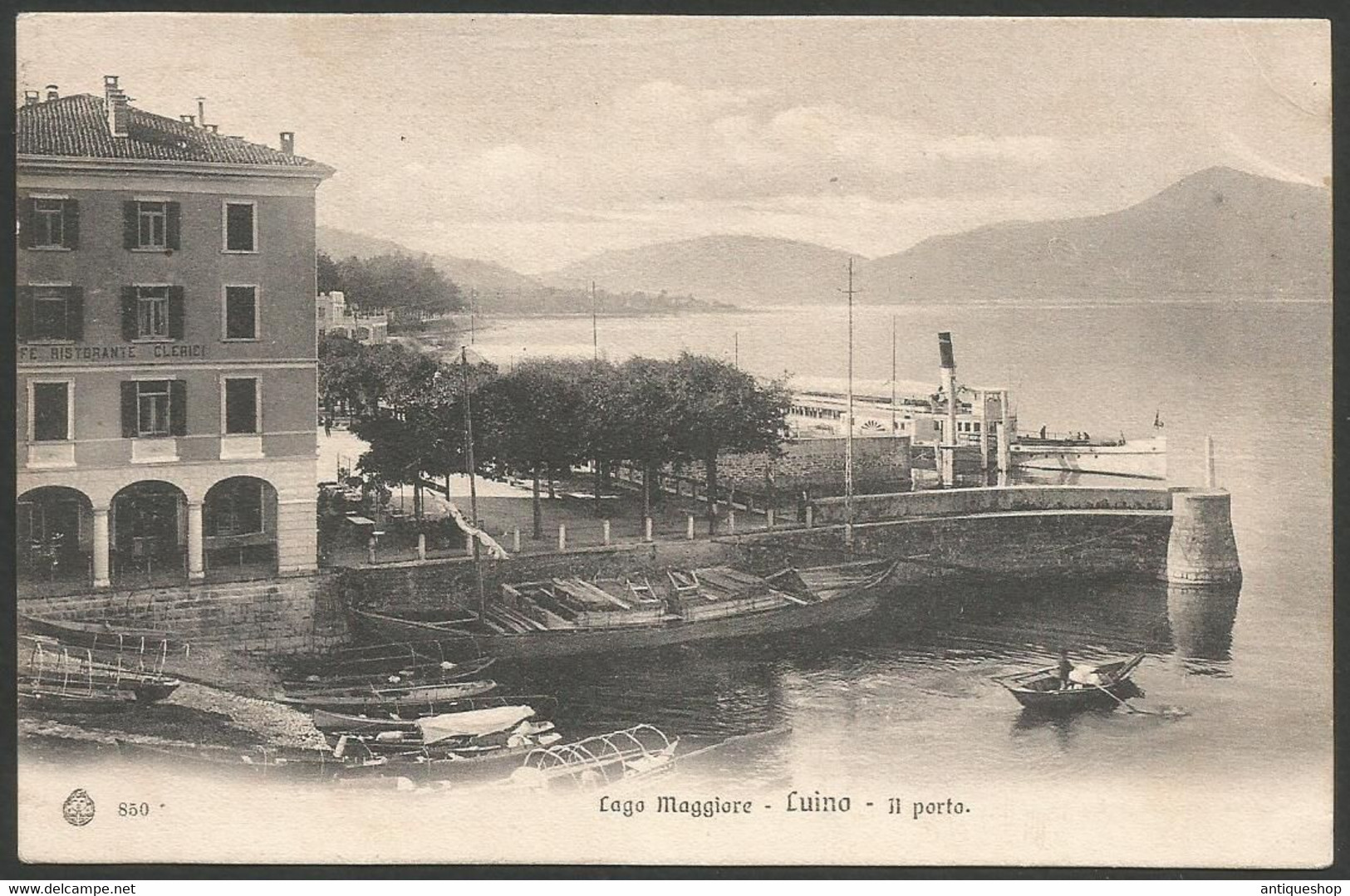 Italy-----Luino-----old Postcard - Luino