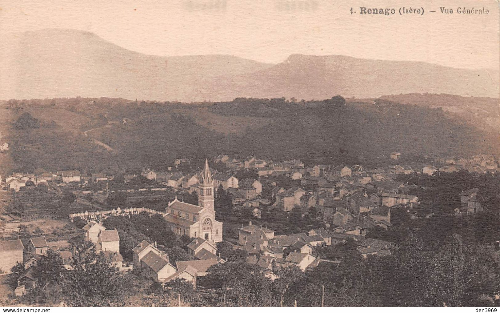 RENAGE (Isère) - Vue Générale - Renage