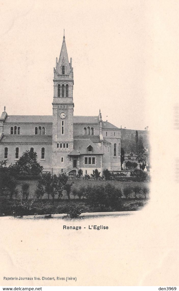 RENAGE (Isère) - L'Eglise - Précurseur - Renage