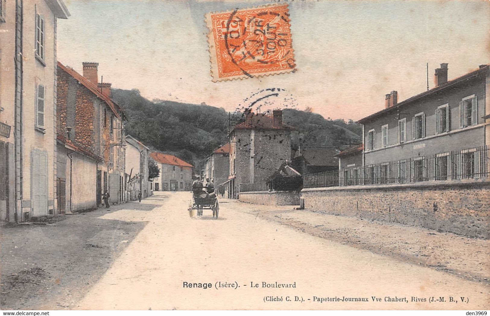 RENAGE (Isère) - Le Boulevard - Renage