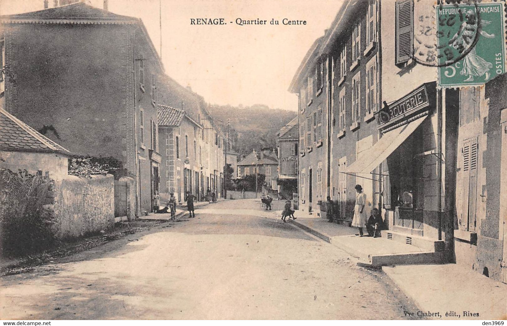 RENAGE (Isère) - Quartier Du Centre - Charcuterie - Renage