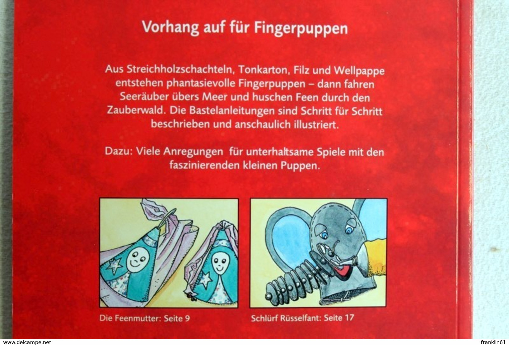 Fingerpuppen. Basteln & Spielen. - Other & Unclassified