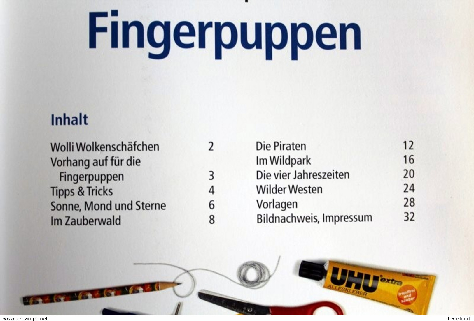 Fingerpuppen. Basteln & Spielen. - Sonstige & Ohne Zuordnung