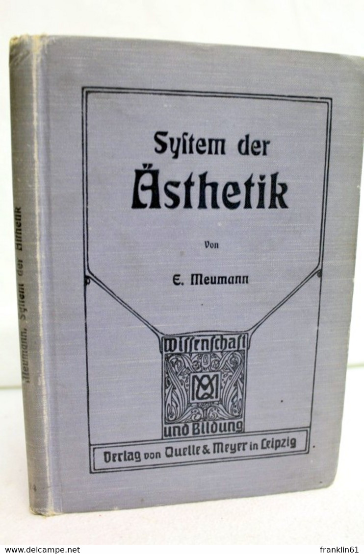 System Der Ästhetik. - Philosophy