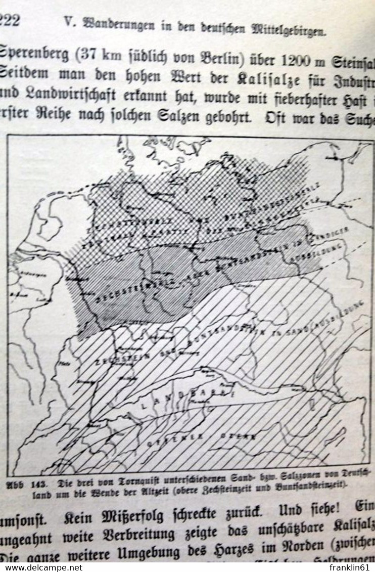 Geologisches Wanderbuch. Erster Teil. - Schoolboeken