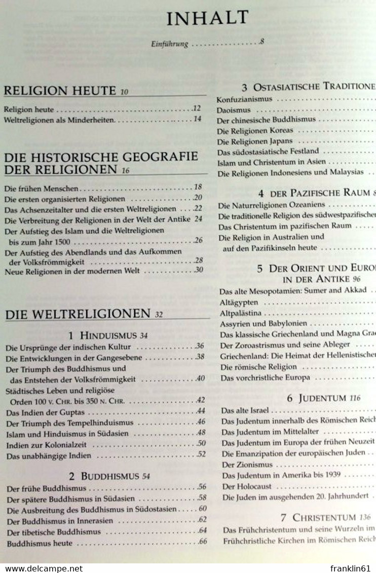 Atlas Der Weltreligionen. - Glossaries