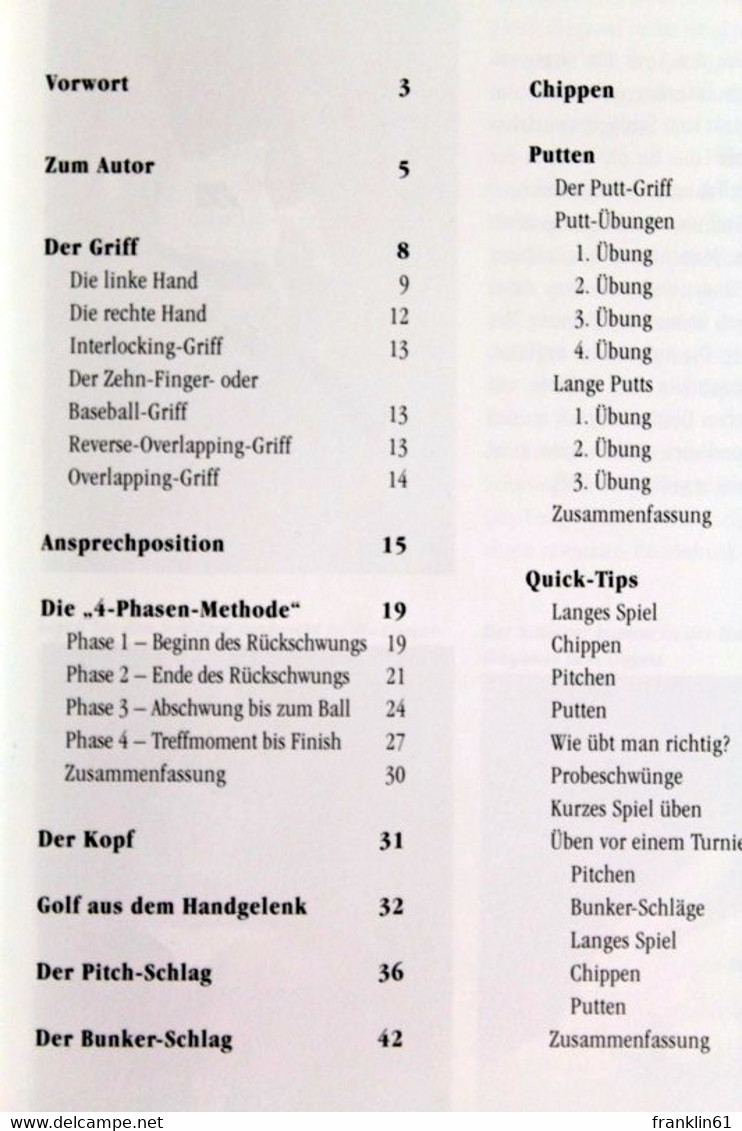 Der Golf-Albrecht  Golf Lernen Und Verbessern : Nutzen Sie Ihre Individuellen Fähigkeiten. - Sports