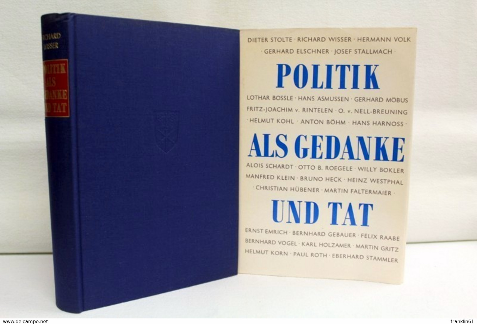 Politik Als Gedanke Und Tat - Política Contemporánea