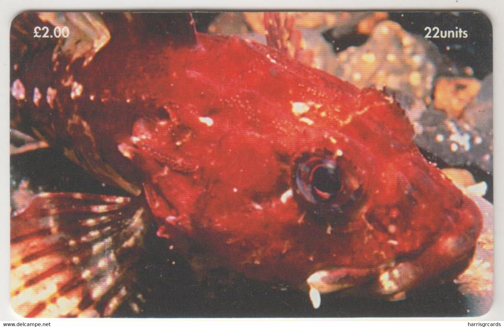 ISLE OF MAN - Scorpion Fish, Tirage 20.000, Used - Man (Eiland)