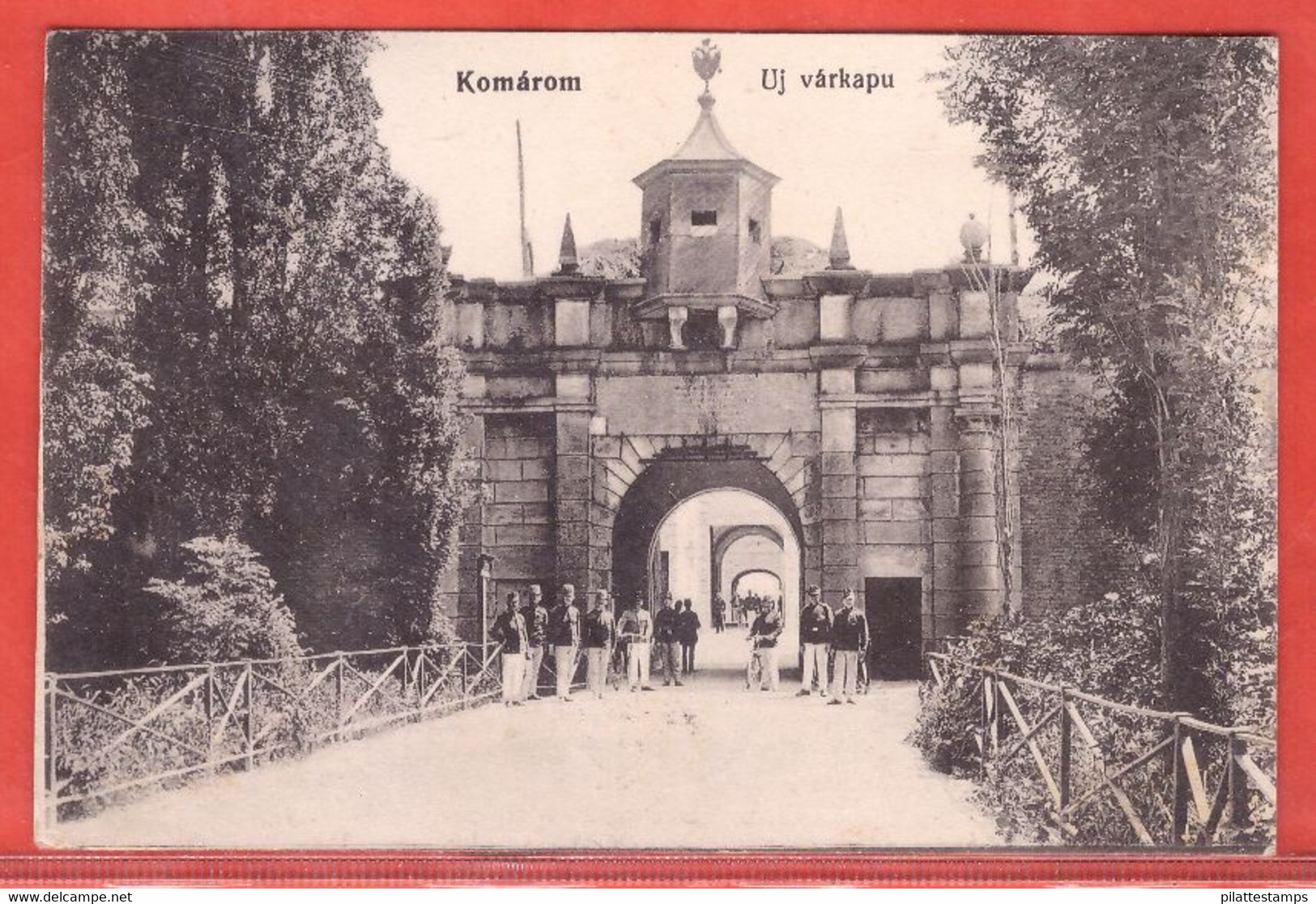 HONGRIE CARTE DE 1912 DE KOMAROM POUR PARIS FRANCE - Poststempel (Marcophilie)