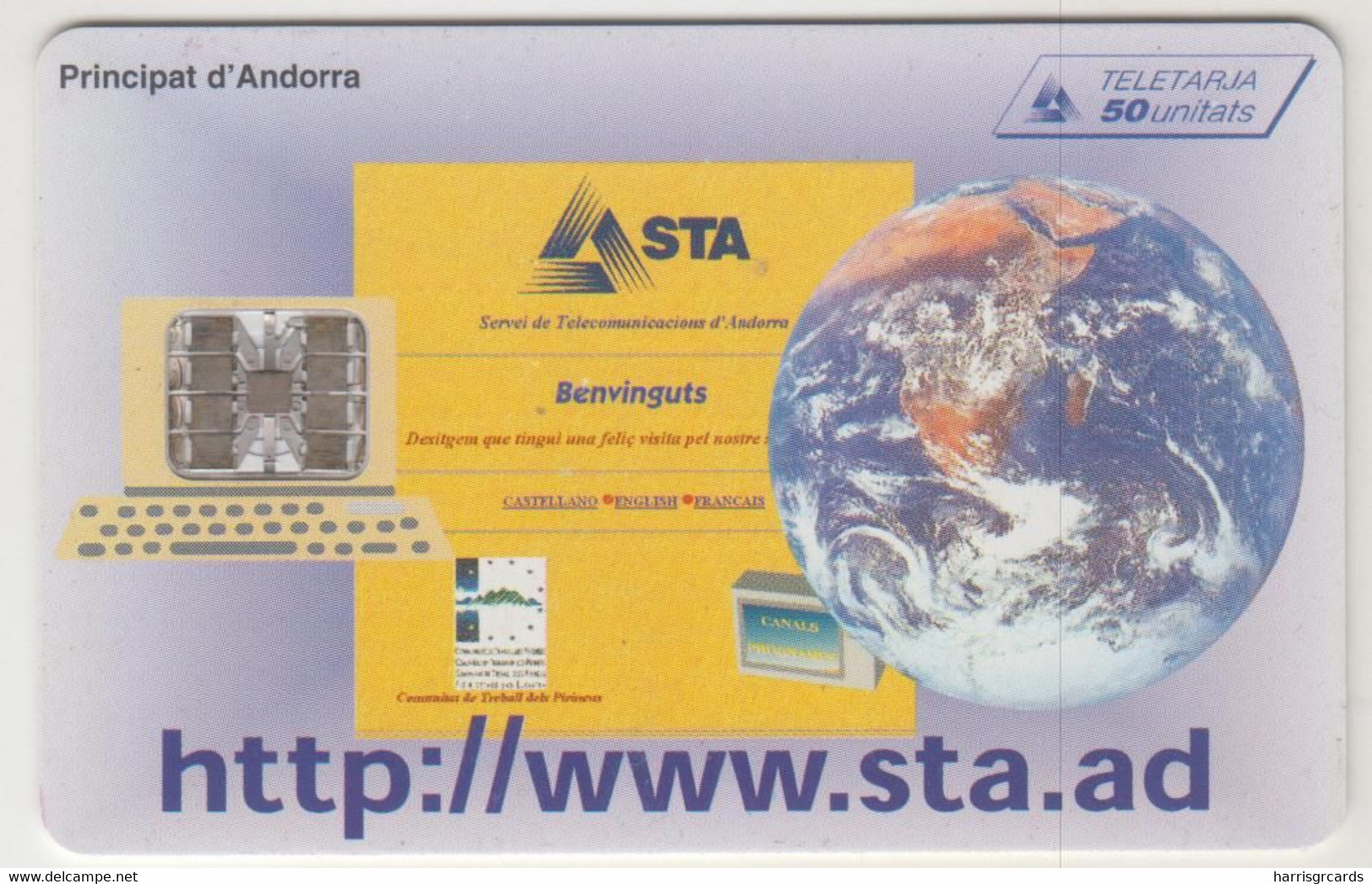 ANDORRA - Internet, Tirage.15.000, 03/97, Used - Andorre