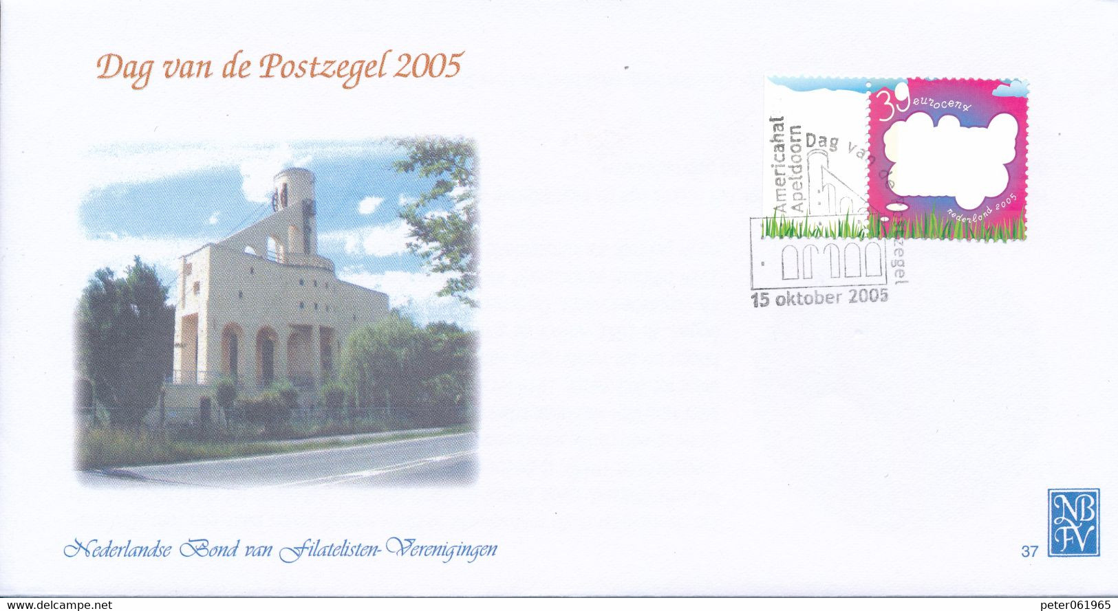 Envelop Dag Van De Postzegel 2005 - Briefe U. Dokumente