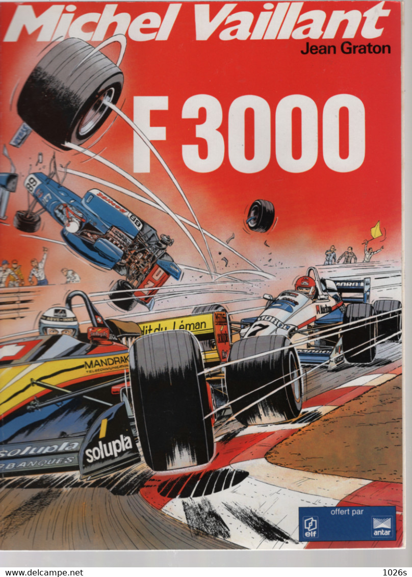 BD.MICHEL VAILLANT - F 3000 -  1989   POUR ELF & ANTAR - Michel Vaillant