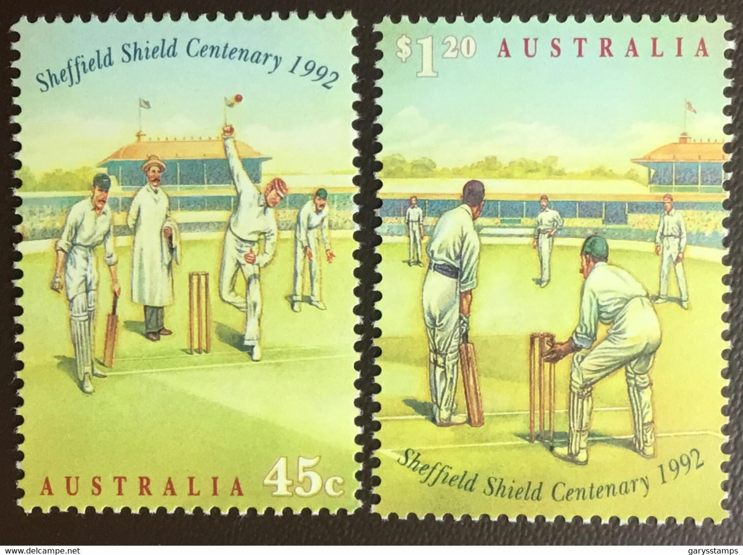 Australia 1992 Cricket Centenary MNH - Sonstige & Ohne Zuordnung