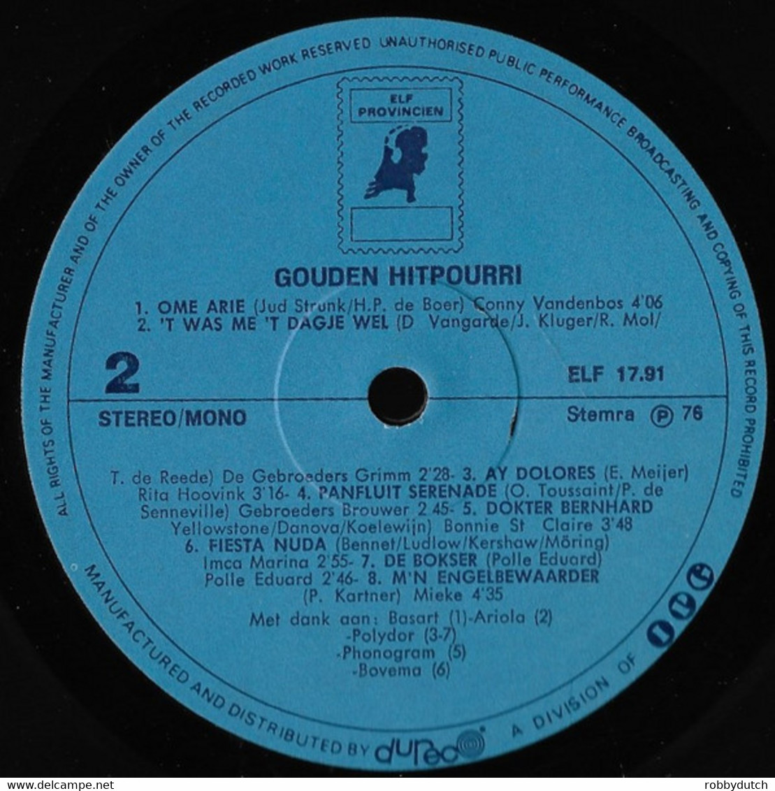 * LP *  GOUDEN HITPOURRI - DIVERSE ARTIESTEN (Holland - Other - Dutch Music