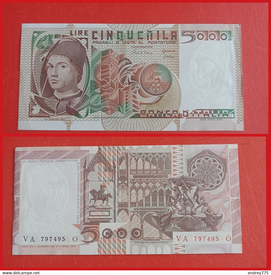 5000 Antonello 09/03/1979 - 5000 Lire