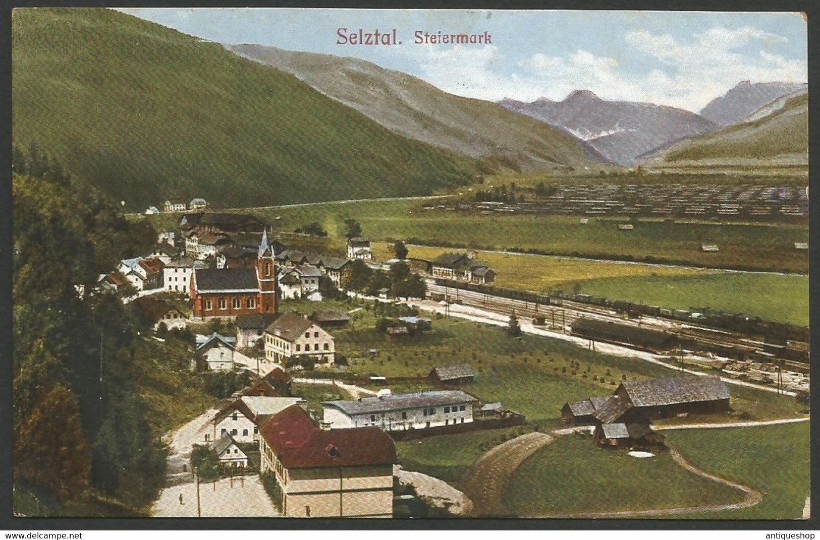 Austria-----Selzthal-----old Postcard - Selzthal