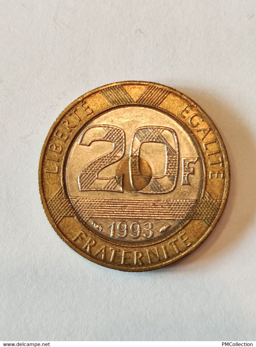 20 FRANCS MONT SAINT MICHEL 1993 - 20 Francs