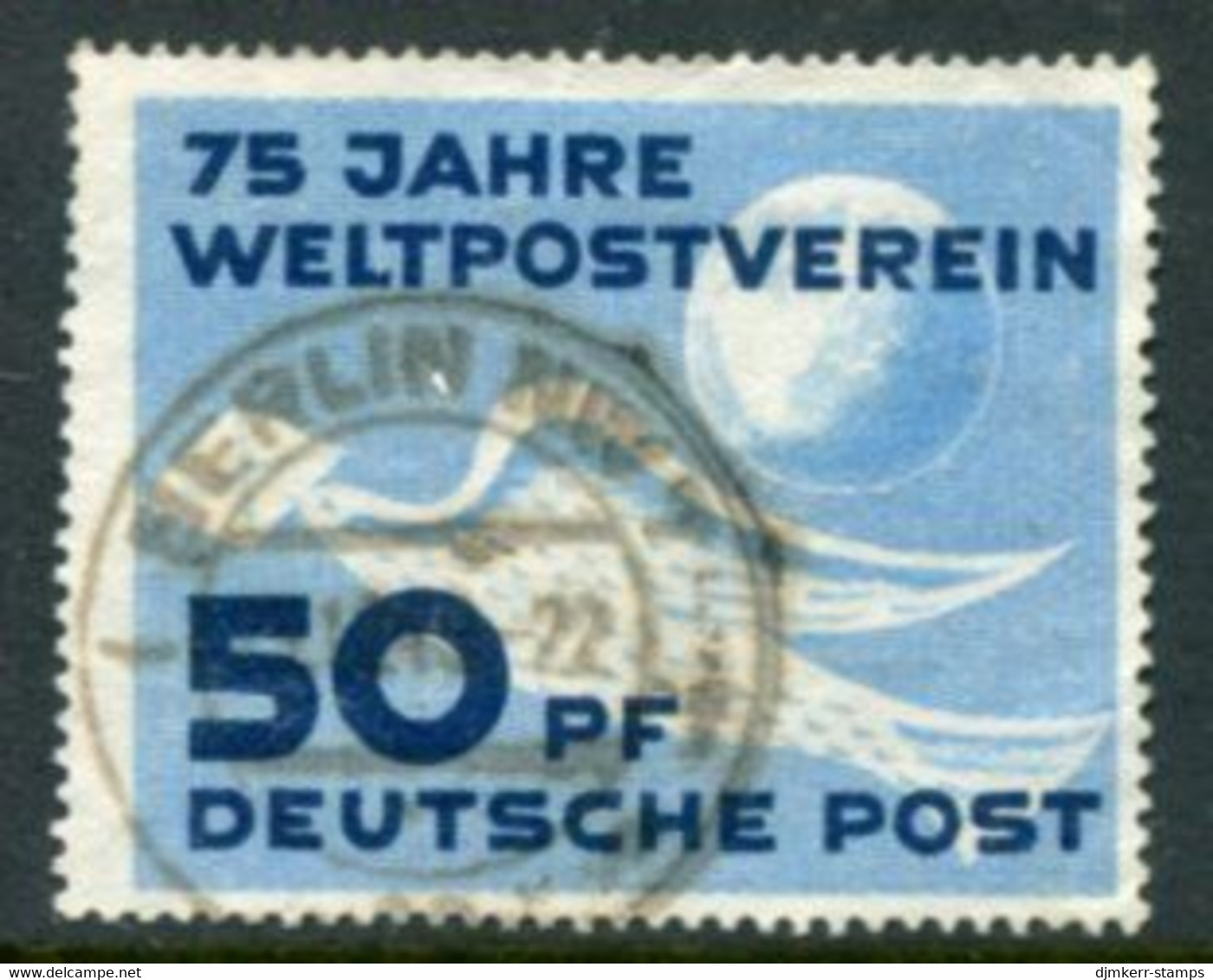 DDR / E. GERMANY 1949 UPU 75th Anniversarypostally Used.  Michel  242 - Used Stamps