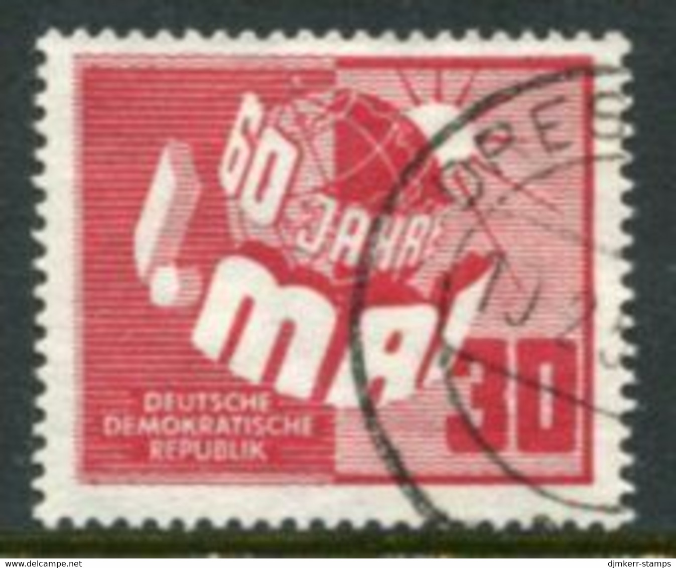DDR / E. GERMANY 1950 Labour Day Used.  Michel  250 - Oblitérés