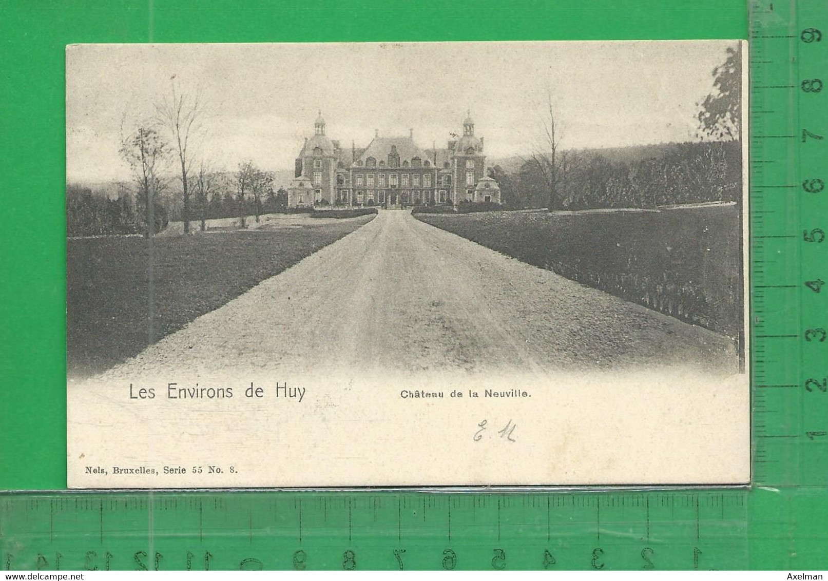 BELGIQUE, LIEGE, HUY ( Environs ) : Chateau De Neuville - Hoei