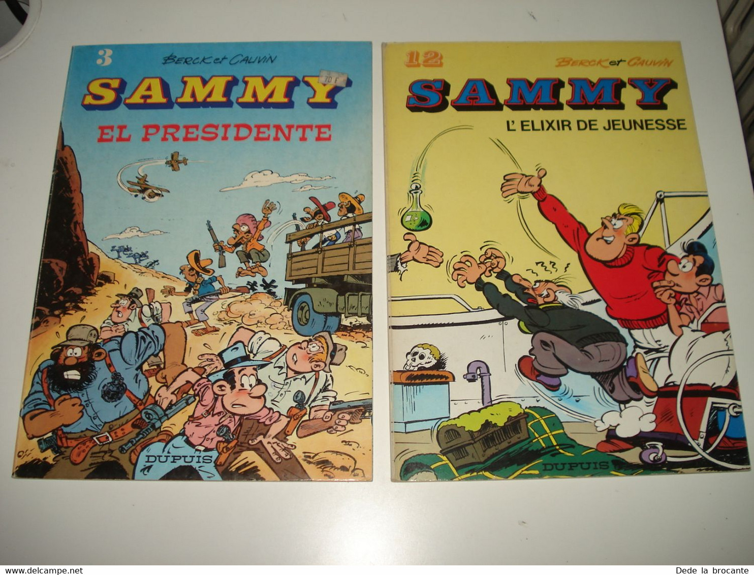 C30 / Lot De 5 BDs " Sammy " 2 E.O + 3 Re - Très Bon état Et état Neuf - Très Petit Prix - Sammy